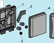 "9 ВОЗДУШНЫЙ ФИЛЬТР  Газонокосилка CHAMPION | до 2019 года | LM5345 Двигатель Т680 V=196 см³ с №04091700876  | Ремонт | Запчасти | в СПБ"