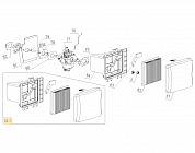 9 | КАРБЮРАТОР -  ВОЗДУШНЫЙ ФИЛЬТР | Запчасти для газонокосилки чемпион |  LM5345  после 2019 года |  после номера s/n 32091900501 | Поставка запчастей по России |Сервис - Ремонт |