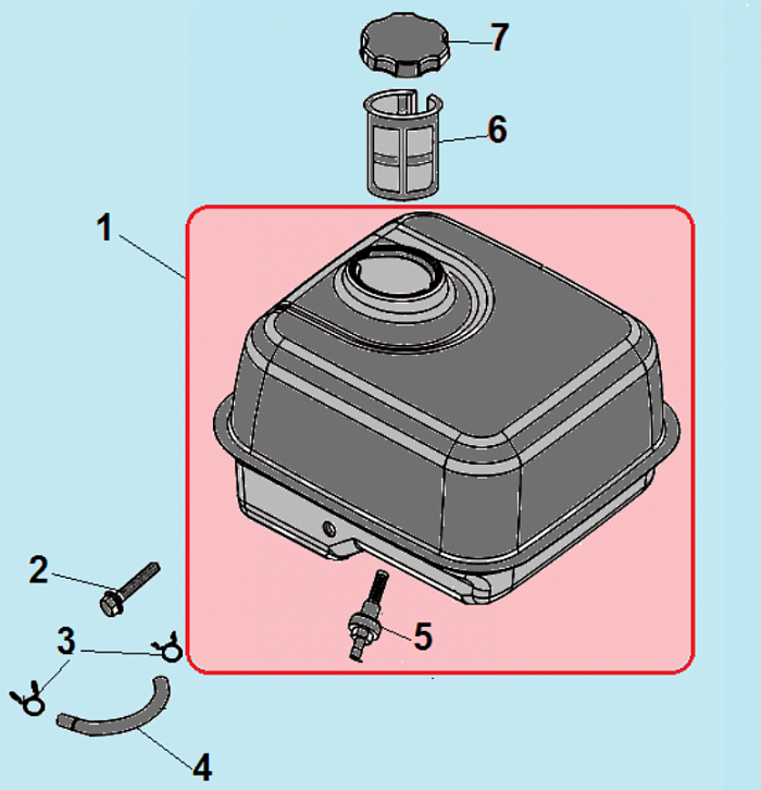 11 БАК МОТОПОМПА CHAMPION GTP80  | ремонт | в СПБ