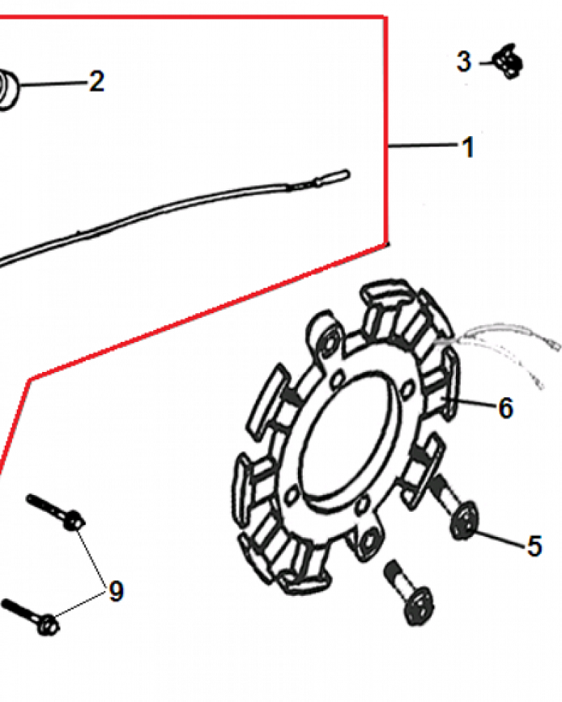 18 МАГНЕТО | СНЕГОУБОРЩИК CHAMPION ST1376E |Запчасти по России | СПБ