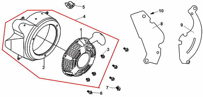 6 СТАРТЕР ВИБРОПЛИТА  CHAMPION PC5431F  | ремонт | в СПБ