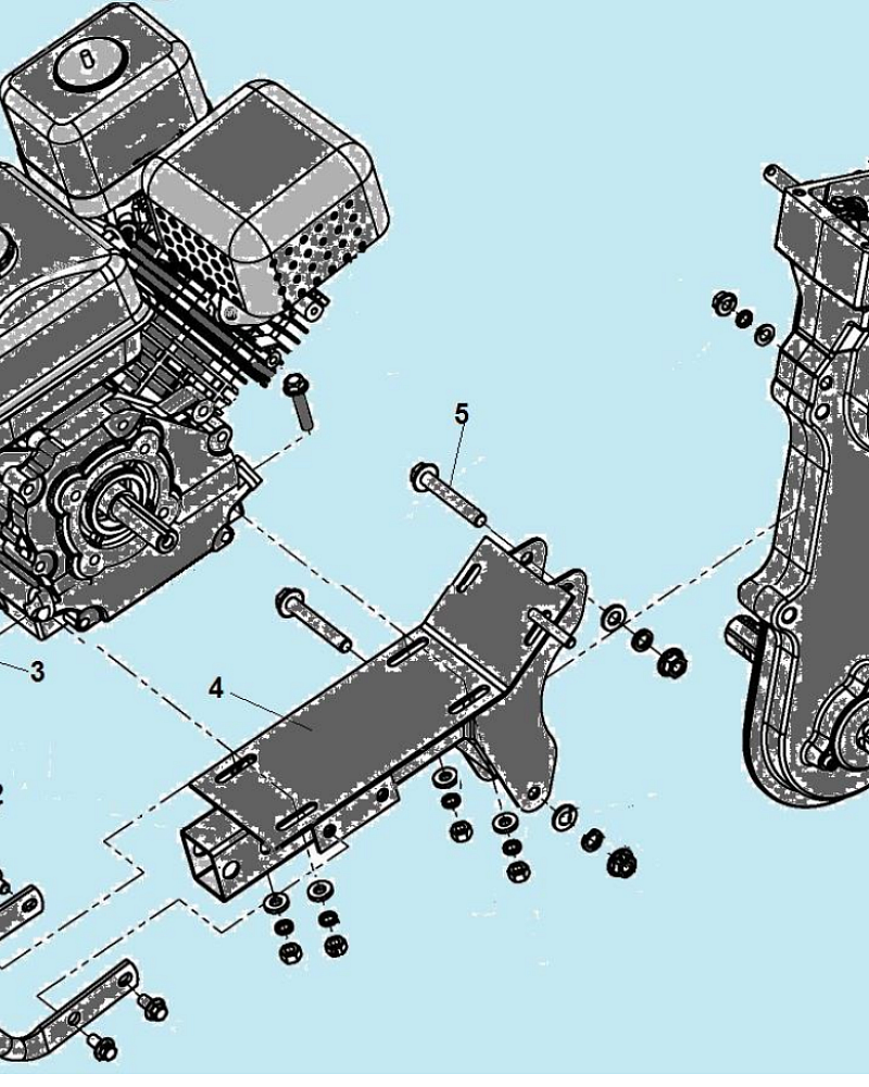 2  | РАМА | Запчасти для культиватора, мотоблока чемпион |  BC8724  | Поставка по России | 