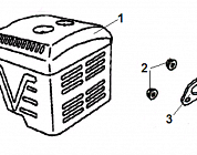 22 ГЛУШИТЕЛЬ | СНЕГОУБОРЩИК CHAMPION STT1170E |Запчасти по России | СПБ