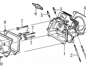 6 ГОЛОВКА БЛОКА | СНЕГОУБОРЩИК CHAMPION ST655 |Запчасти по России | СПБ