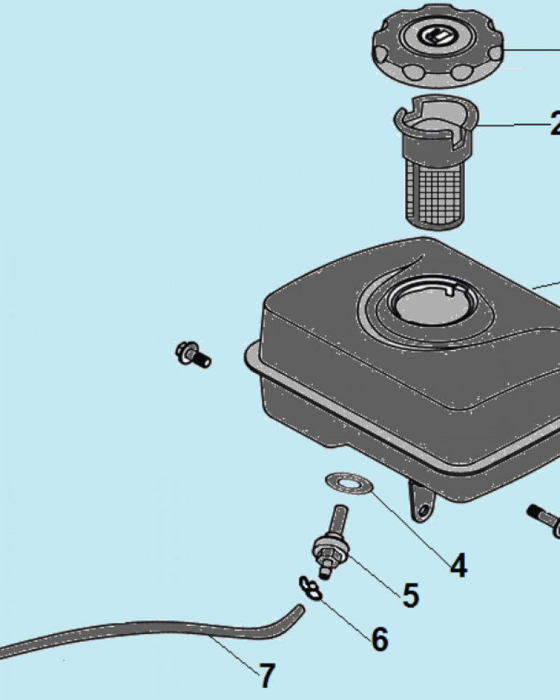6 БАК ТОПЛИВНЫЙ ИЗМЕЛЬЧИТЕЛЬ-ШРЕДЕР БЕНЗИНОВЫЙ CHAMPION SC2818  | ремонт | в СПБ
