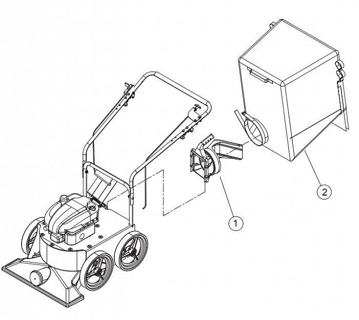 4 SERVICE PARTS & ACCESSORIES Пылесосы на колесах BEAR CAT ECHO WV190S