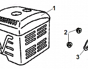 21 ГЛУШИТЕЛЬ | СНЕГОУБОРЩИК CHAMPION ST1376E |Запчасти по России | СПБ