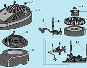 6 СТАРТЕР - МАГНЕТО - МАХОВИК ГАЗОНОКОСИЛКА CHAMPION   | LM4627 до 2019 года | Ремонт | Запчасти | в СПБ