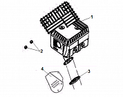 18 ГЛУШИТЕЛЬ | СНЕГОУБОРЩИК CHAMPION ST556 |Запчасти по России | СПБ