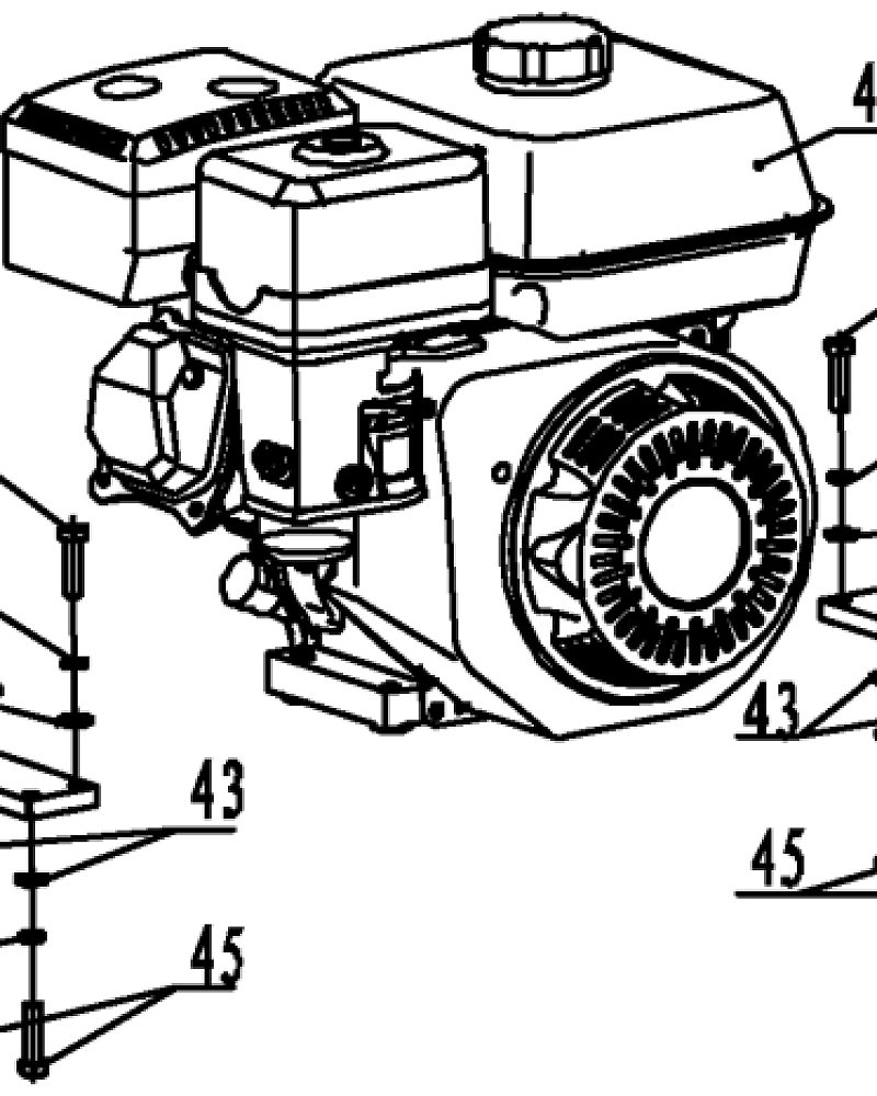 7  | ДВИГАТЕЛЬ | Запчасти для культиватора, мотоблока чемпион |  BC8813  | Поставка по России |