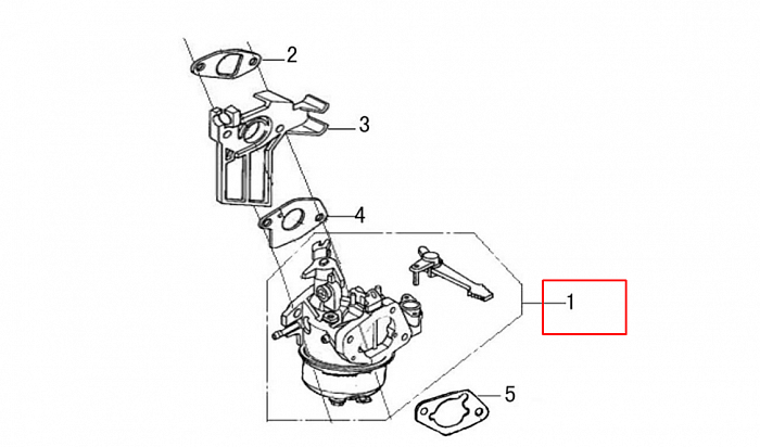 9  | КАРБЮРАТОР | Запчасти для виброплиты чемпион | PC6337F | Поставка по России | 