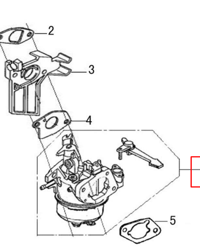 9  | КАРБЮРАТОР | Запчасти для виброплиты чемпион | PC6337F | Поставка по России | 