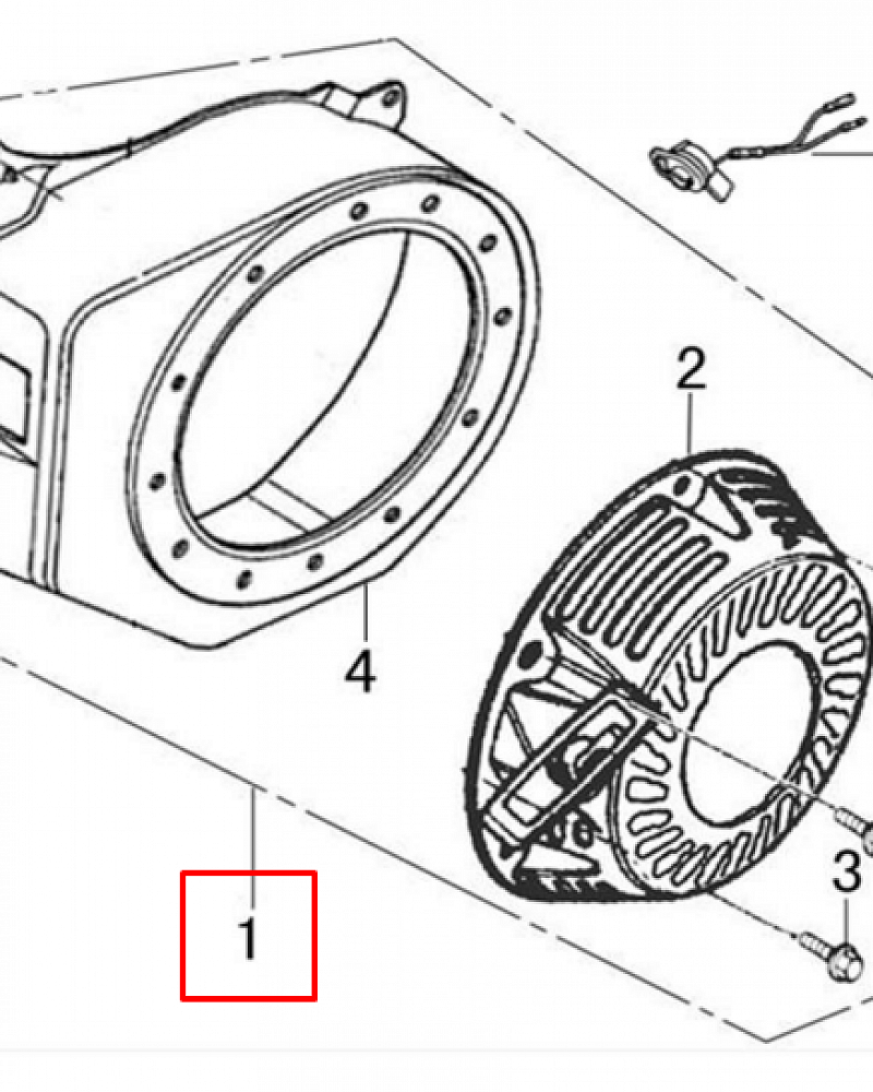 7  | СТАРТЕР | Запчасти для виброплиты чемпион | PC6337F | Поставка по России | 