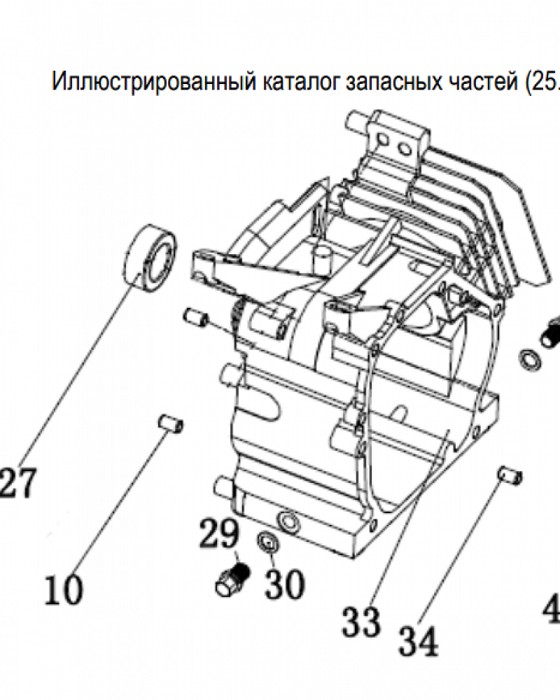 5  | Цилиндр  | Запчасти для генератора чемпион | GG2801| Сервис - Магазин |