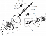 4 ПОРШЕНЬ - ШАТУН - КОЛЕНВАЛ GG3300 ГЕНЕРАТОР CHAMPION  | ремонт | в СПБ