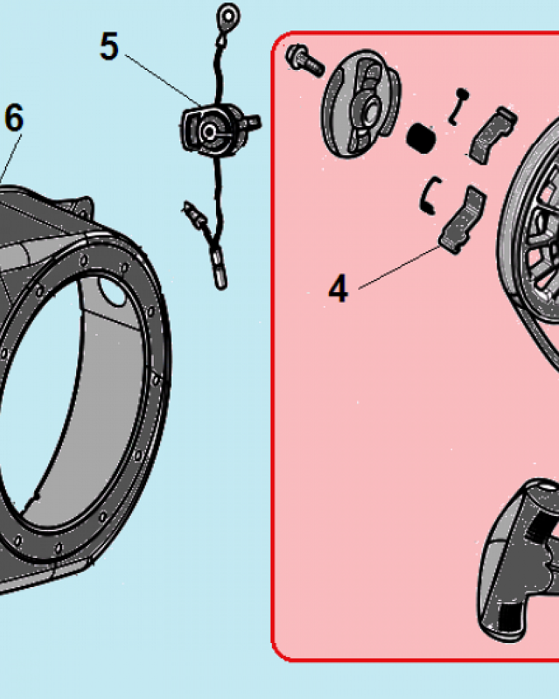 11 СТАРТЕР КУЛЬТИВАТОР CHAMPION ВC6712  | ремонт | в СПБ
