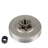 Барабан-зв. для бензопил 38 куб.см., PART 340S, 350S, 360S, 3, 8"-6 с подшипником