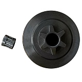 Барабан сцепления CS3050/350WES/350TES/3500/361WES монолит, с подшипником